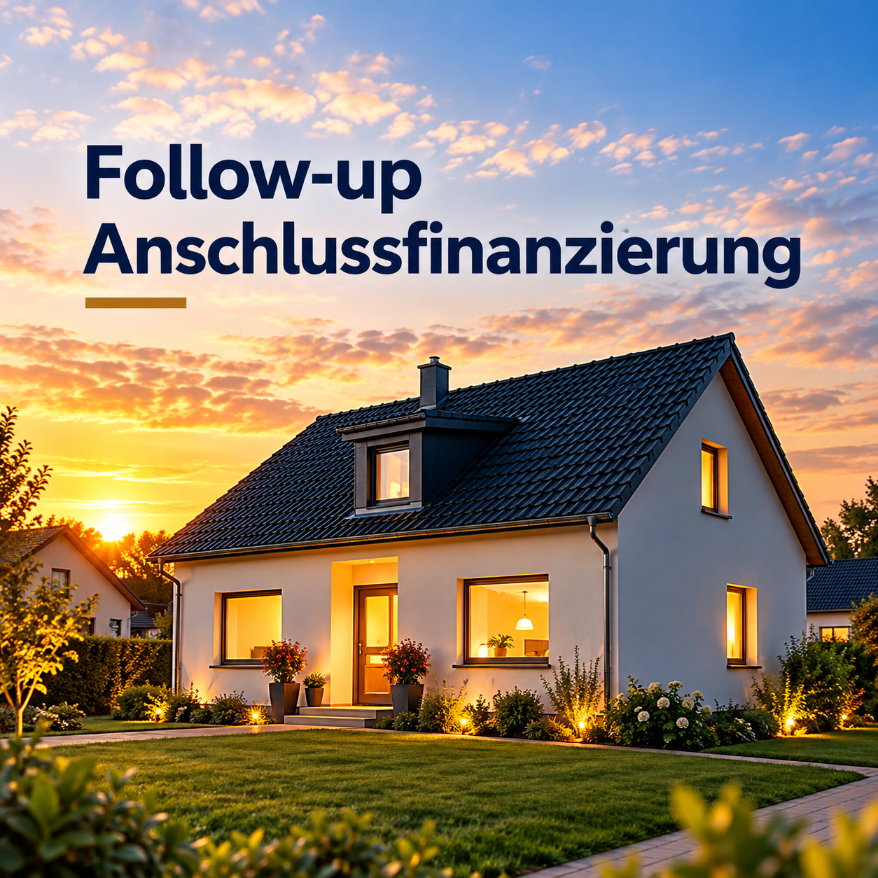 Anschlussfinanzierung?